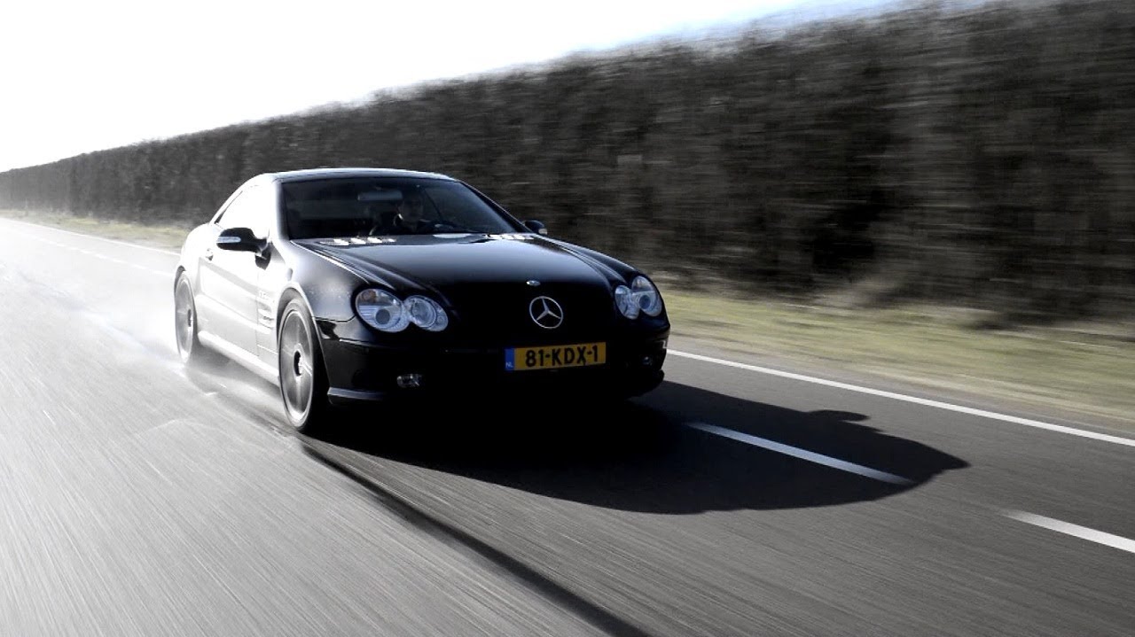 Mercedes Benz SL55 AMG Review - English Subtitled - www hartvoorautos.nl