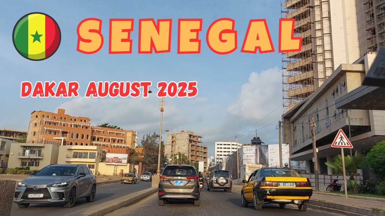 Driving in Dakar in August 2025 #dakar #senegal #africa #driving #diaspora #august2025