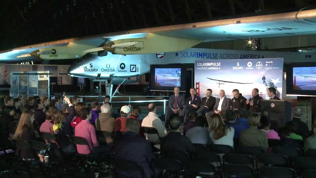 Solar Impulse - Conference & Panel Discussion in Moffett airfield