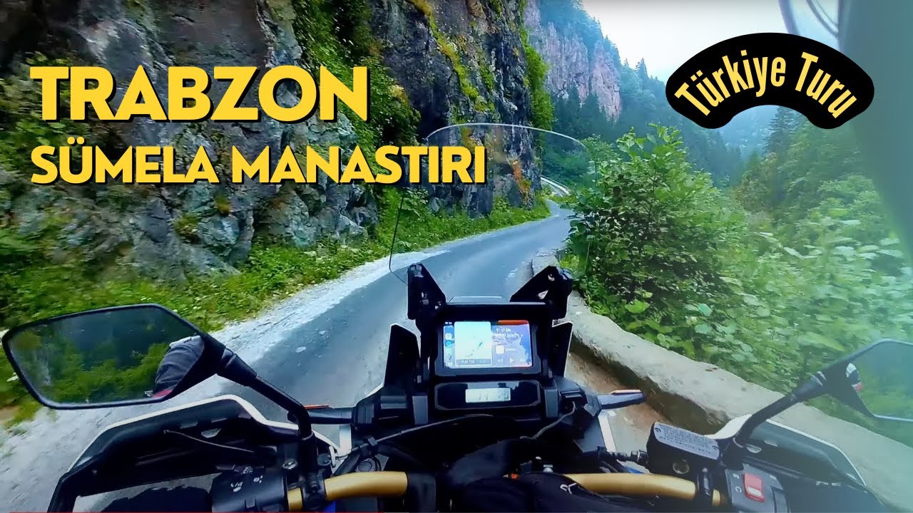 Sonunda Sümela Manastırı'nı Görebildik 🤩 | İnanılmaz Doğa ve Yapı 🌲 | 🏍️ Africa Twin #11