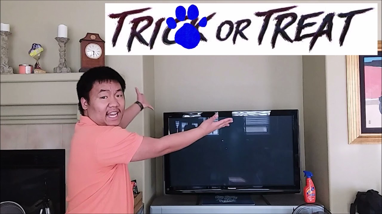 How to draw the words trick or treat