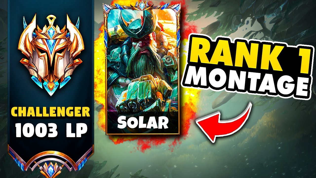 Who is Solarbacca? - A Challenger Gangplank Montage