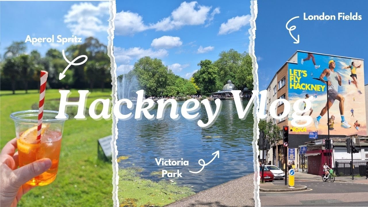 THINGS TO DO IN LONDON | A day in Hackney | Canal walk, markets, cafés, London Fields, Victoria Park
