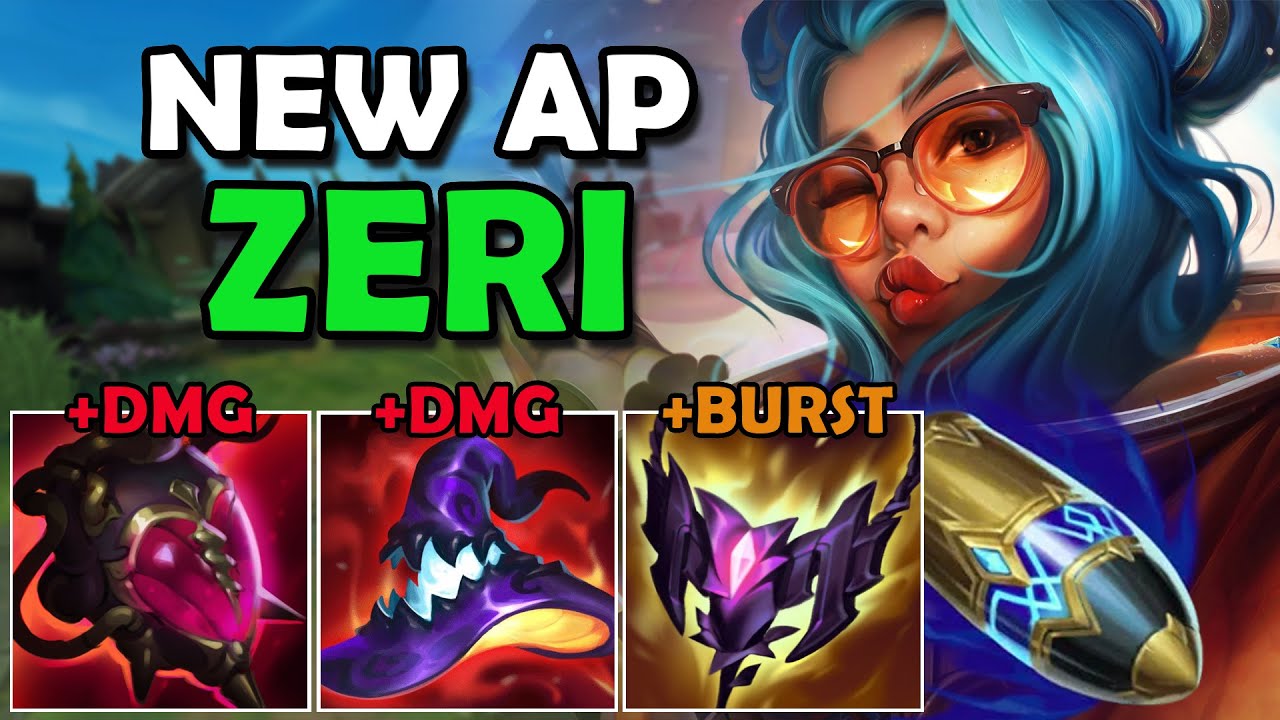 Full AP Zeri Is An UNSTOPPABLE Late Game Monster! | AP Zeri Mid (S14) | Drinkmore