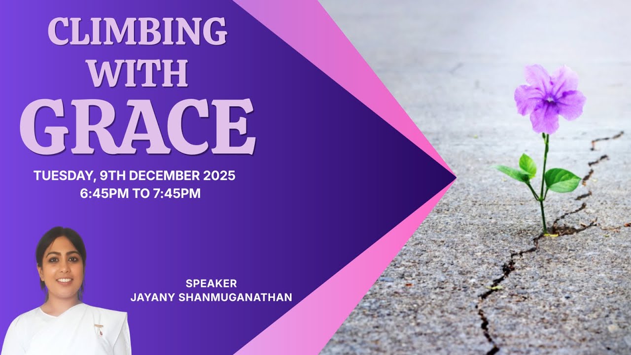 Climbing with Grace | Jayany Shanmuganathan | 09-12-2025