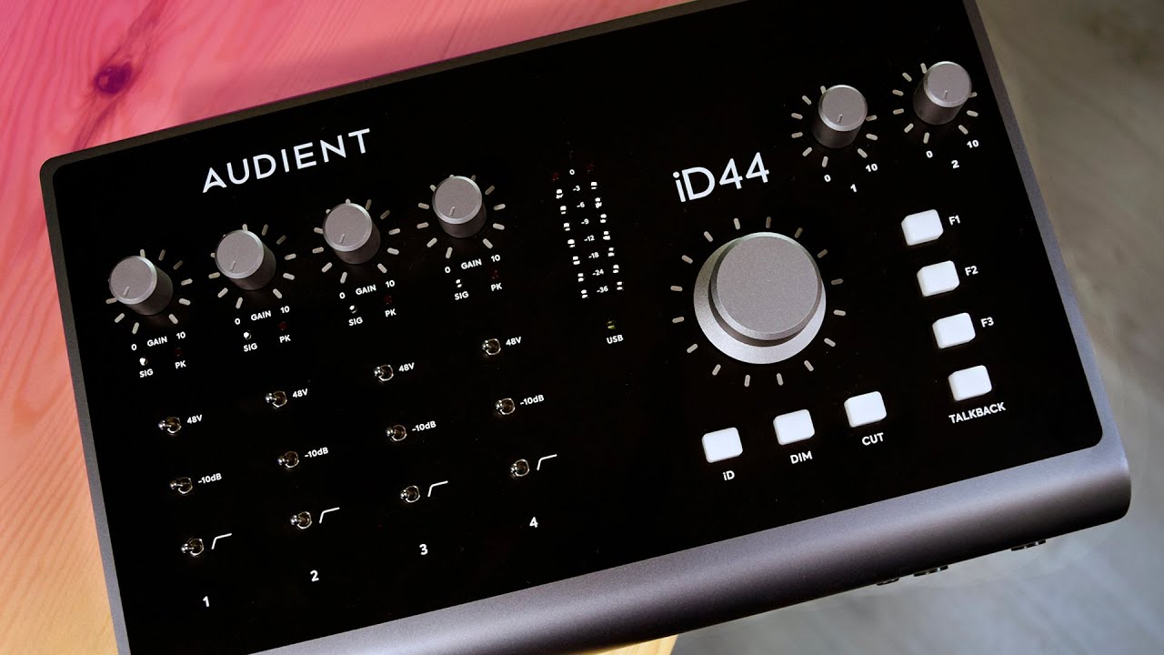 Audient iD44 MKII ¿La mejor interfaz de su rango? Review en Español