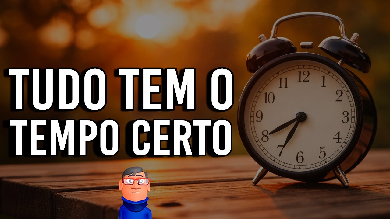 O SEU TEMPO &Eacute; AGORA - Minuto Reflex&atilde;o