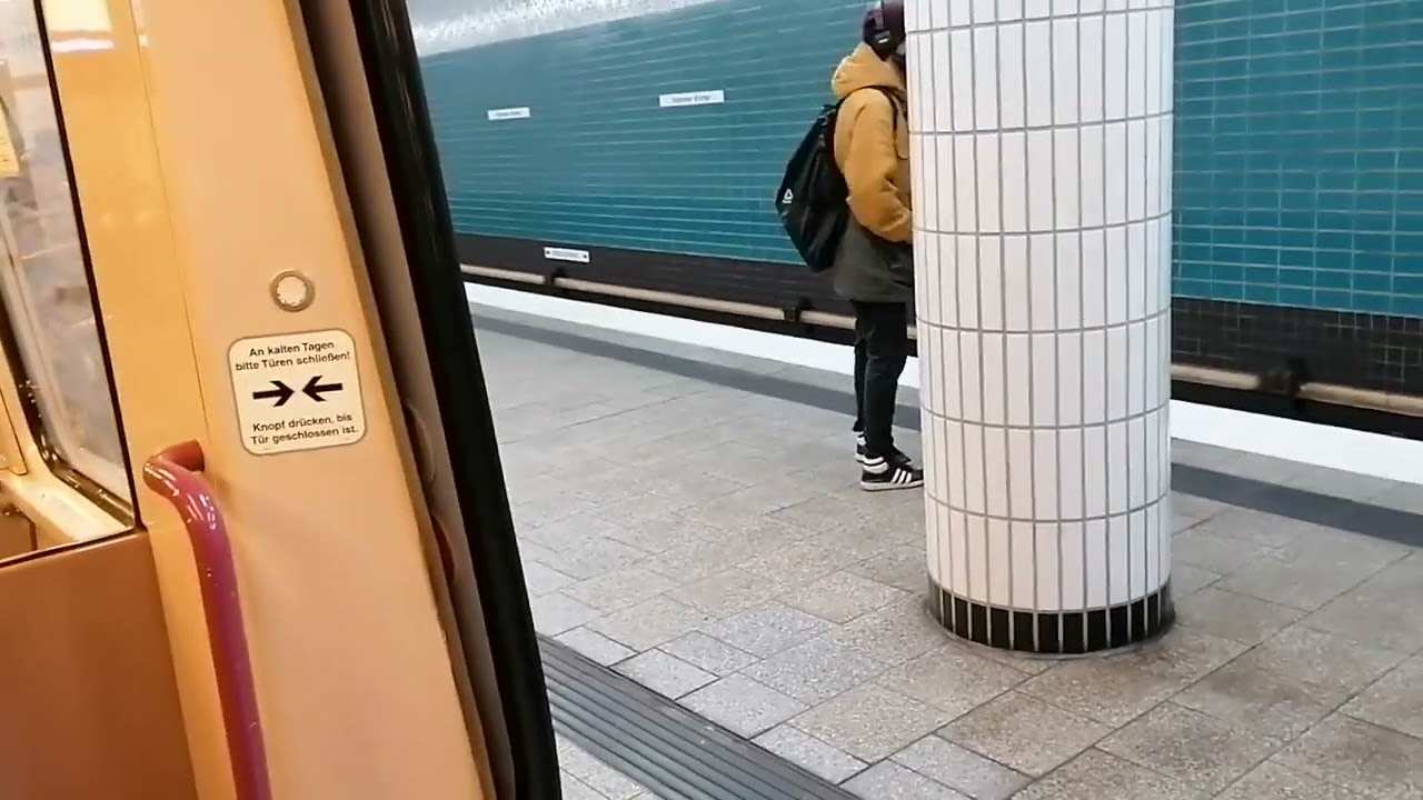 Mitfahrt im dt4 von Hauptbahnhof Nord bis Billstedt auf der U2 mit geilen Sound
