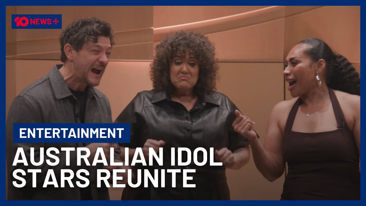 OG Australian Idol Stars Rob Mills, Casey Donovan & Paulini Reunite | 10 News+