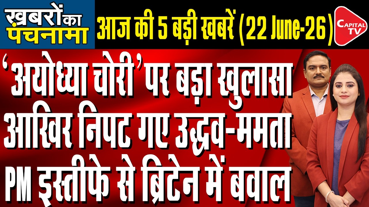 Ram Mandir Donations Scam| Lucknow Coaching Centre| 6 UBT Rebel MPs Join Shiv Sena | Dr.Manish Kumar