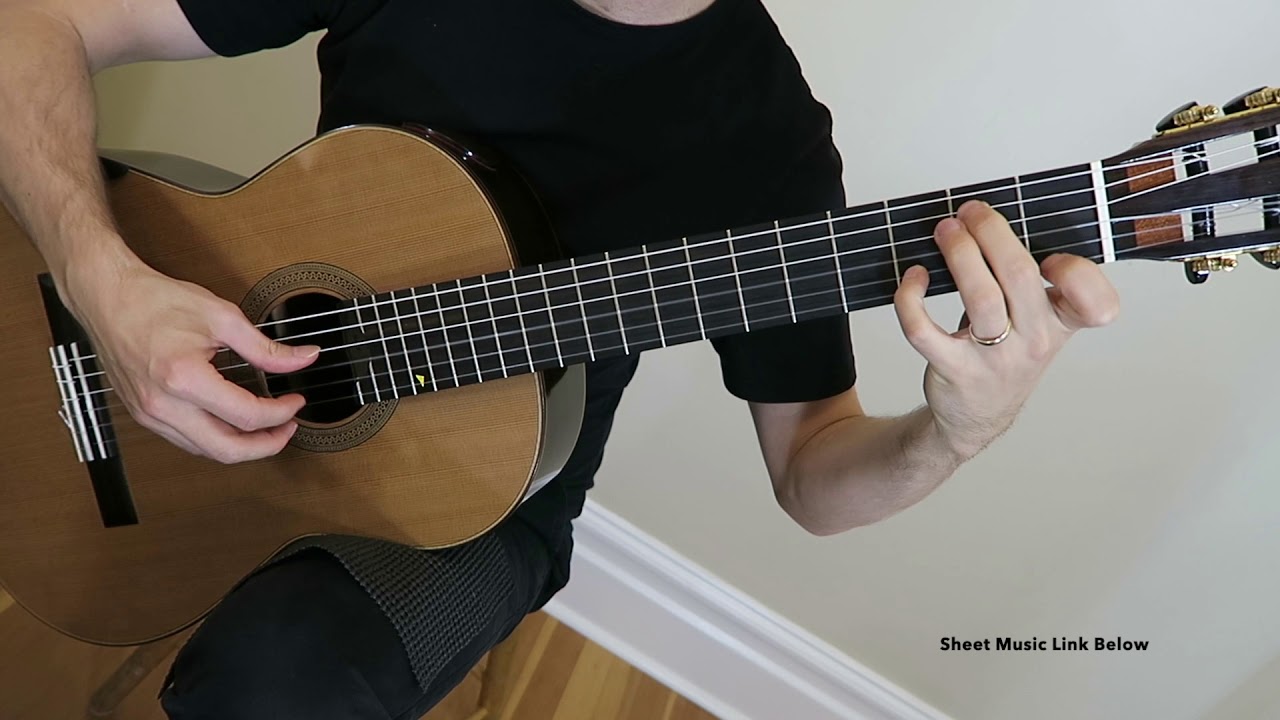 Andantino, Op.50, No.1 by Giuliani - Easy Classical Guitar