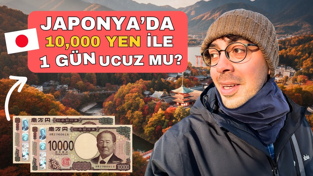 Japonya'da 10.000 YEN İle Bir Gün! 🇯🇵 NikkoJaponya