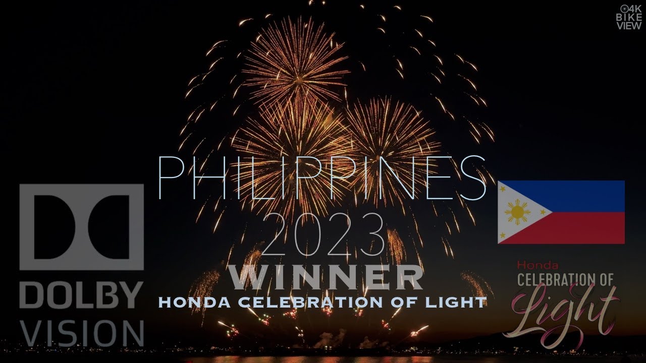 Honda Celebration of Light 2023 Winner: Team Philippines  July 29, 2023 [4K BIKE VIEW]