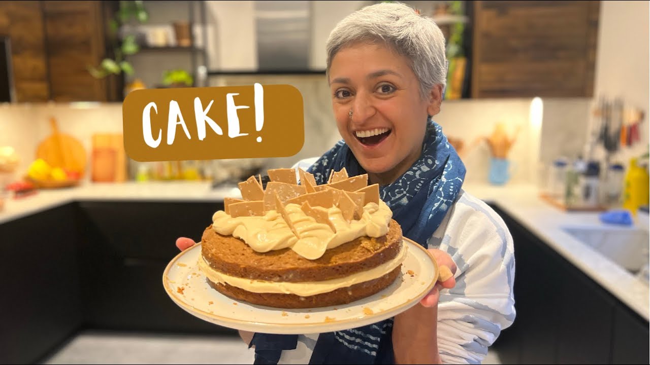 THE PERFECT CAKE FOR THIS TIME OF THE YEAR | Delicious caramel coffee cake | Food with Chetna