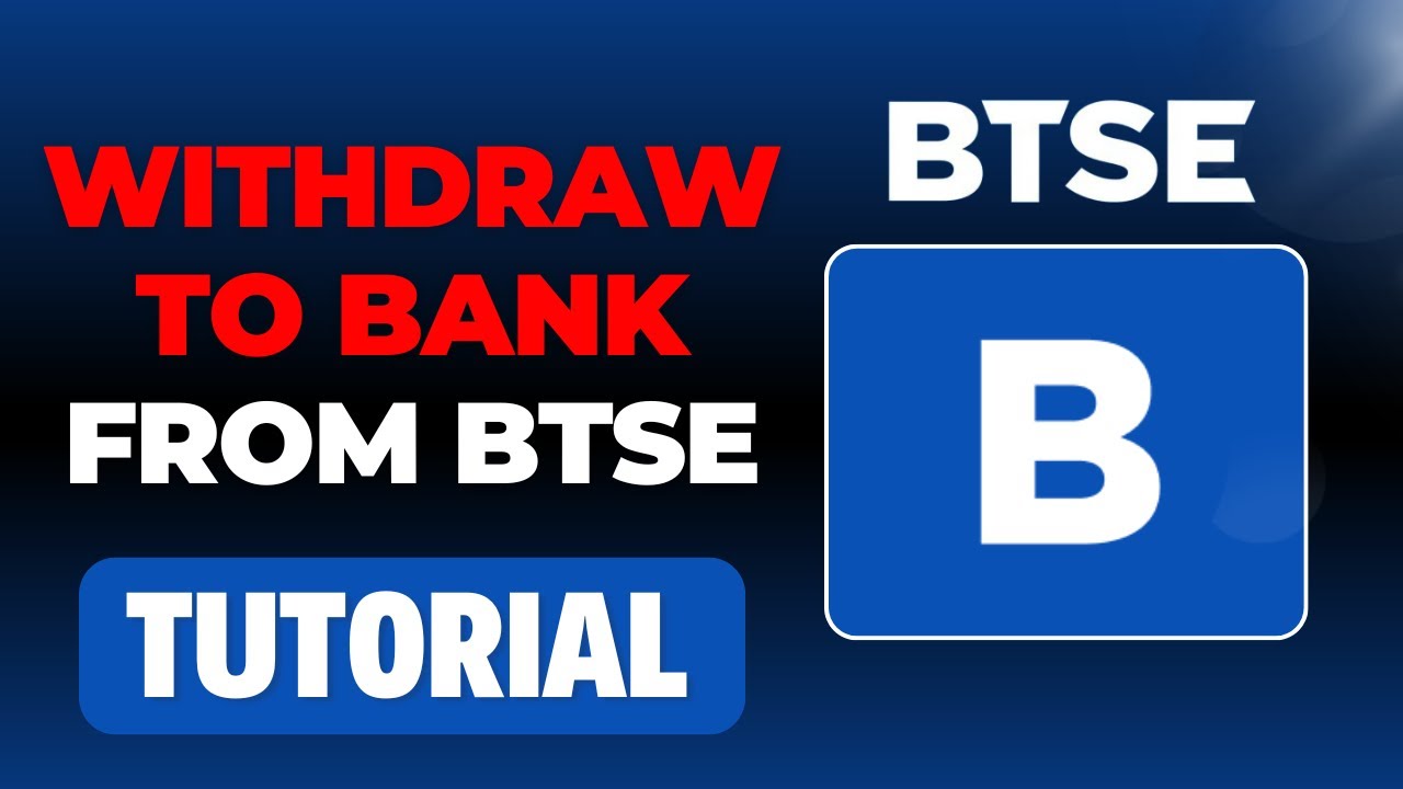 BTSE - Withdraw from BTSE to BANK ACCOUNT! (Cash Out Profits from BTSE Step-by-Step)