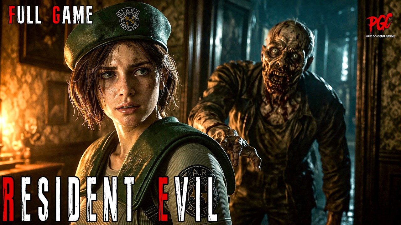 Resident Evil – Full Game No Commentary | Survival Horror