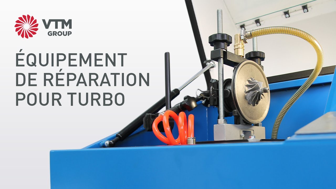 Machines d'équilibrage pour la réparation de turbocompresseurs | VTM Group