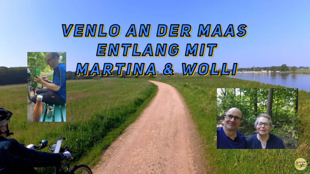 Venlo entlang der Maas mit Martina #radfahren #natur #niederlande