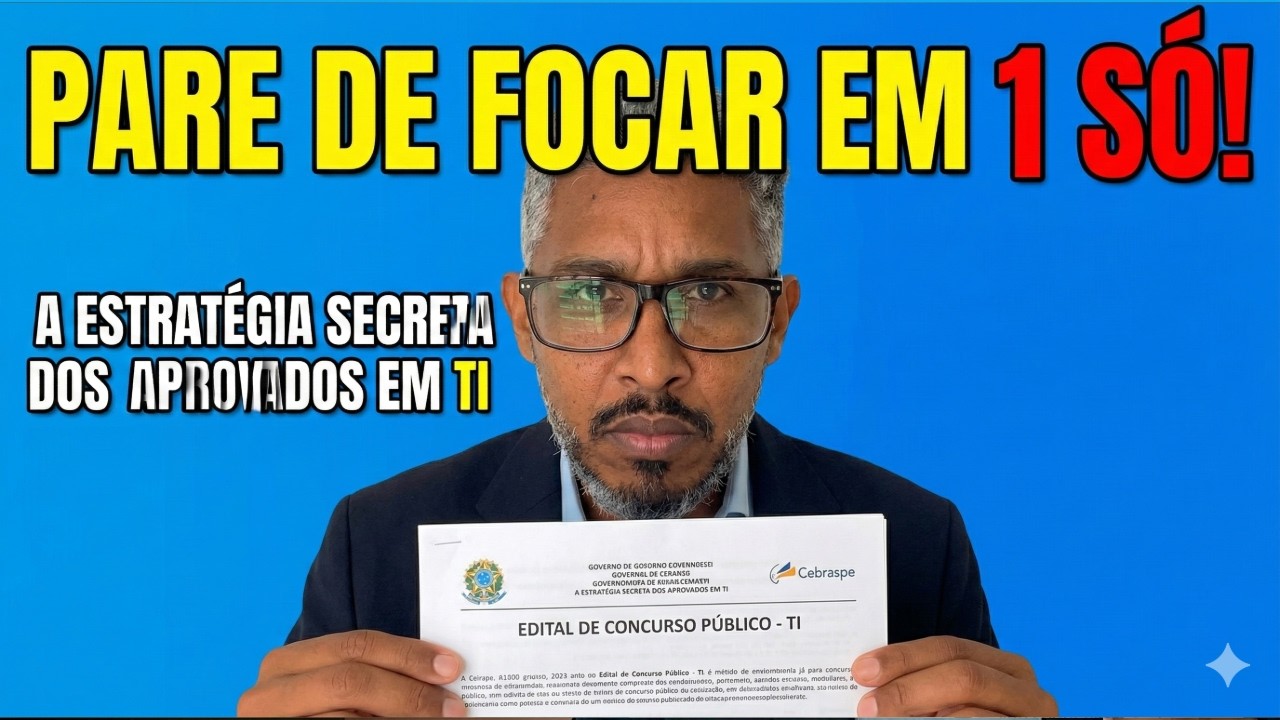Como acelerar sua aprovação em TI fazendo concursos 