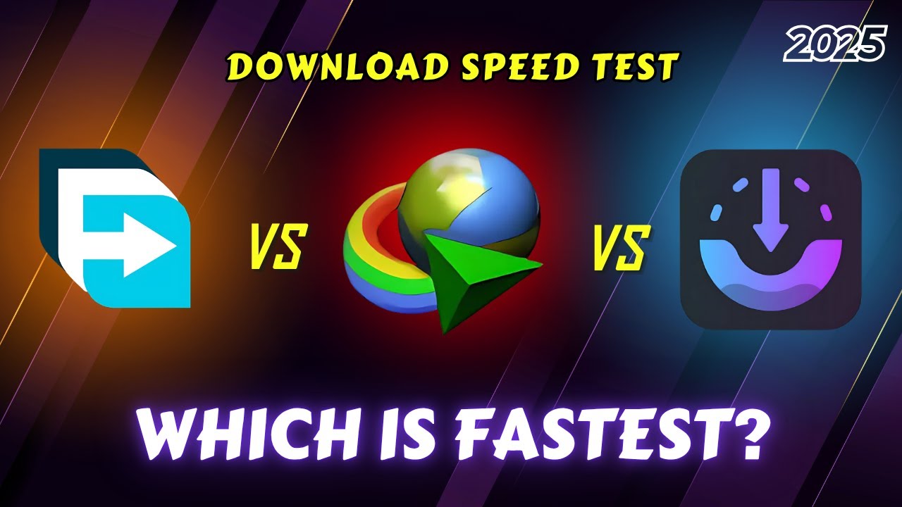 Best Download Manager 2025? IDM vs FDM vs ABDM &ndash; Speed Test!