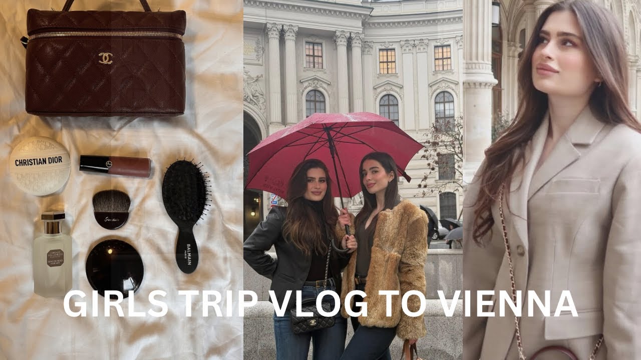 VIENNA VLOG 🤎| فلوق البنات في فيننا | جربنا اغرب 🍰 كيكه