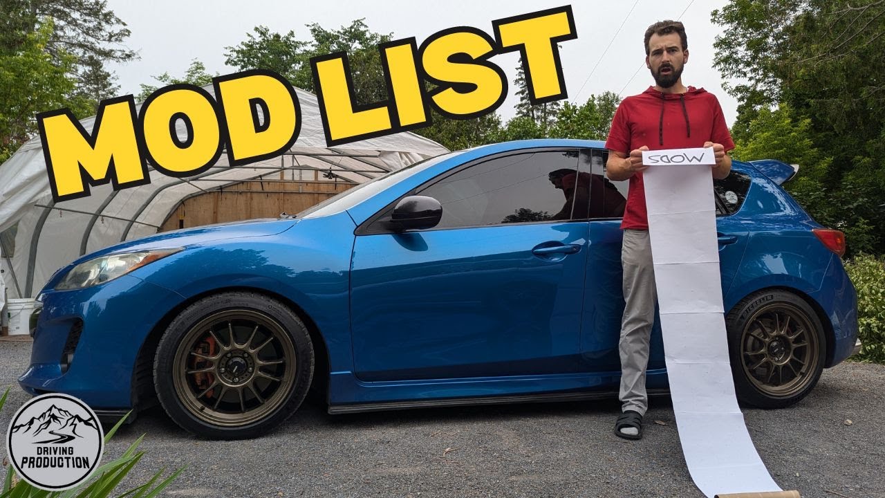 Спустя 4 года это все модификации моей Mazda 3!