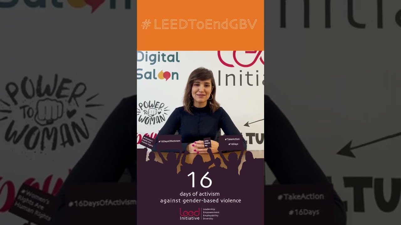 Nosra Ayari - 16 Days of Activism against Gender-Based Violence against Women and Girls