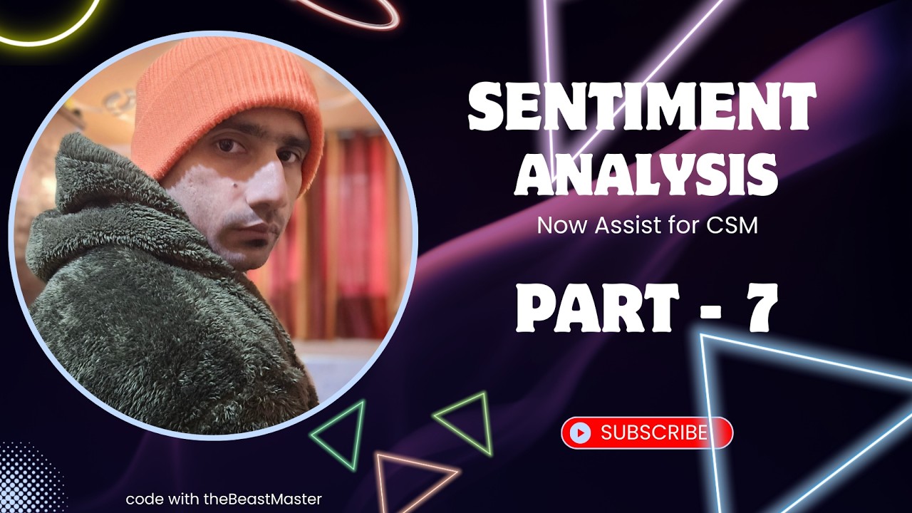Sentiment analysis case | Now Assist for CSM | part 7 #servicenow #ai #generativeai