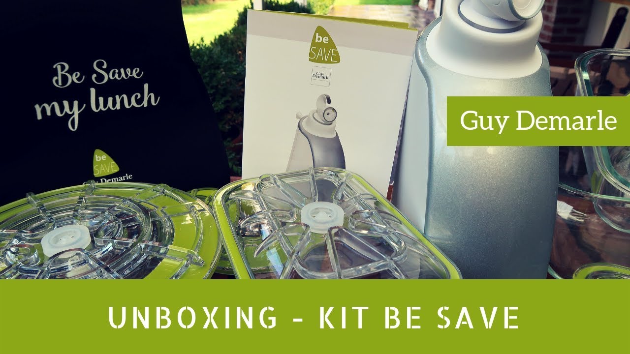 Unboxing : Le kit Be-Save de Guy Demarle