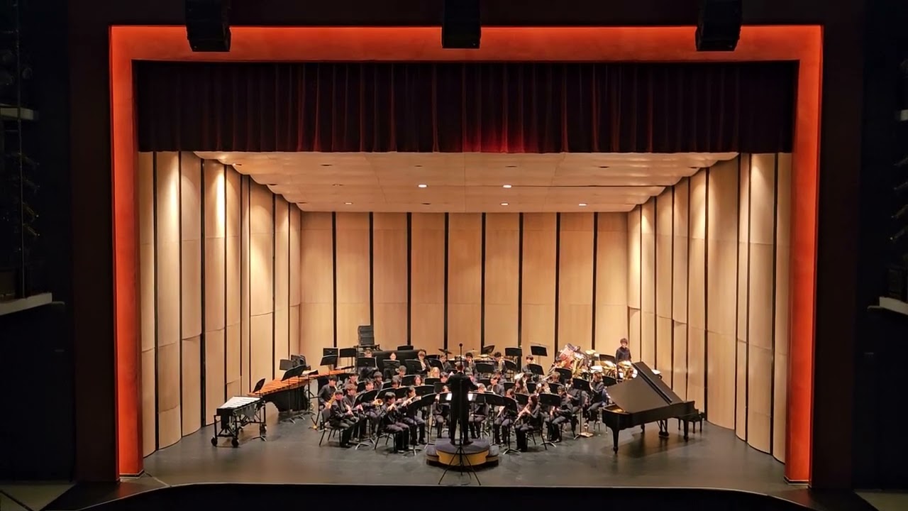 Lambert HS Wind Ensemble - 2. Australian Up-Country Tune(Percy Grainger, arr. Glenn Cliffe Bainum)