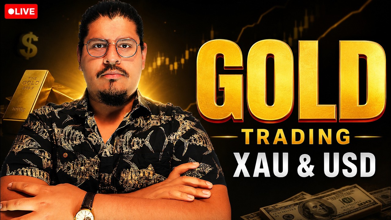 🔵 GOLD LIVE Trading Session | XAU / USD |  Analysis & Learning | VOLUME strategy  🔵