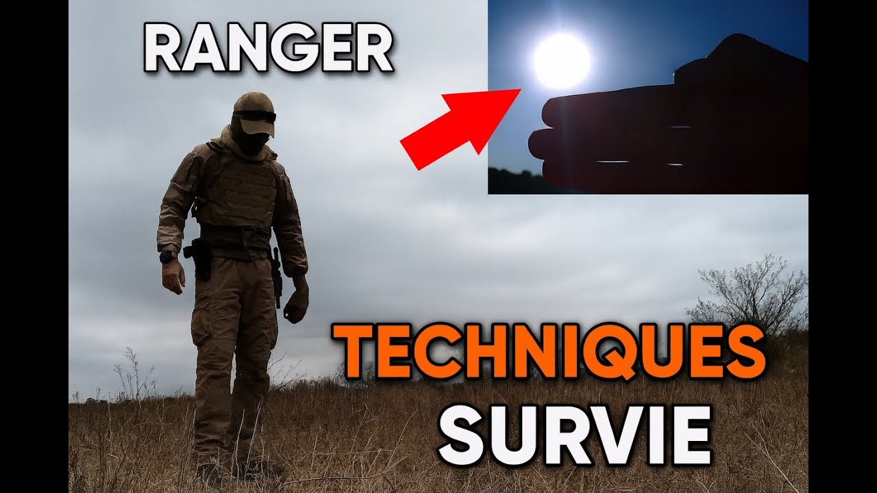 SURVIE : 6 TECHNIQUES DE RANGER 🧭