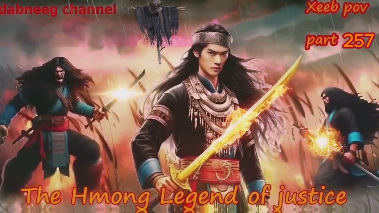Xeeb Pov The Swordsman legend Episode 257 -  Hmong Action Warrior Story