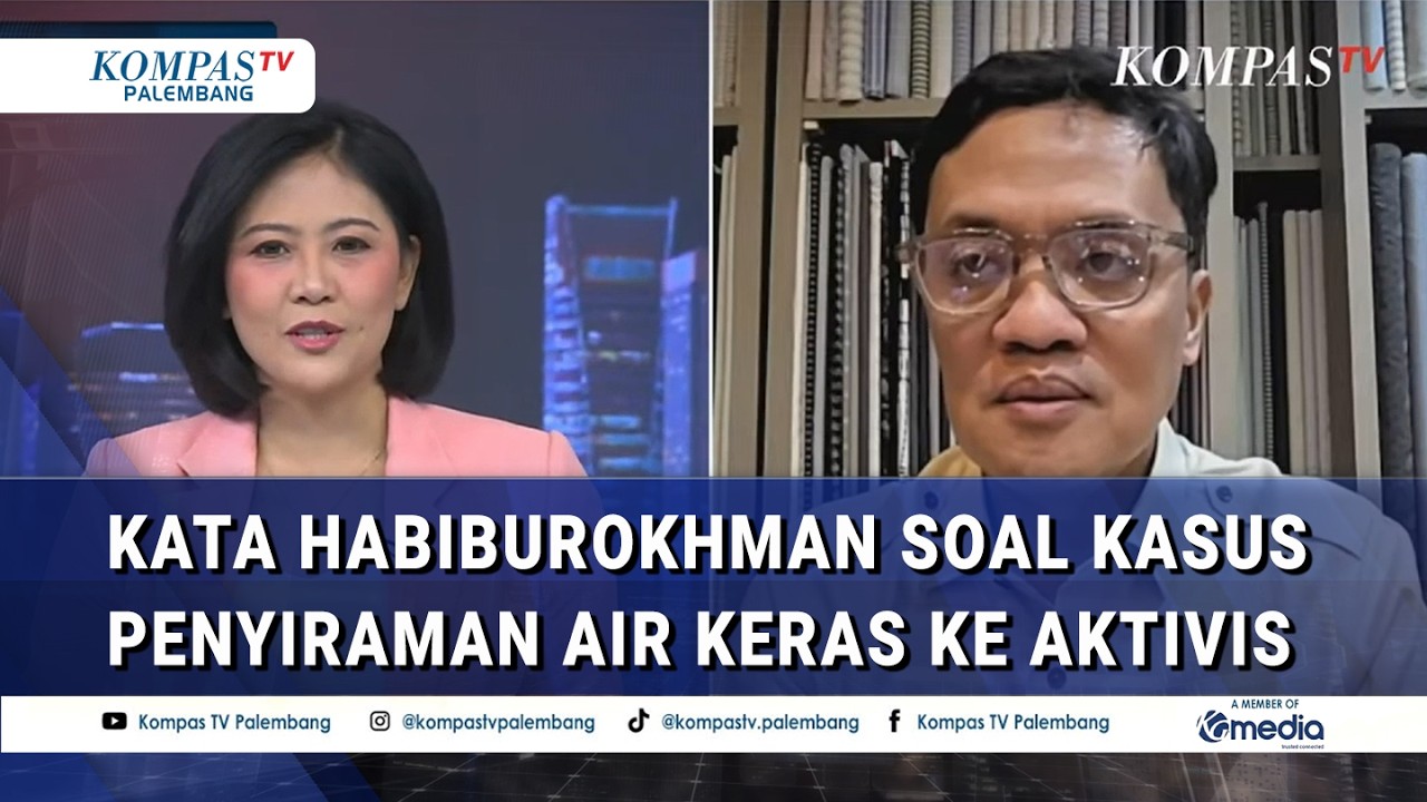 DPR Desak Polri Ungkap Penyiraman Air Keras ke Aktivis Kontras, Ini Kata Habiburokhman