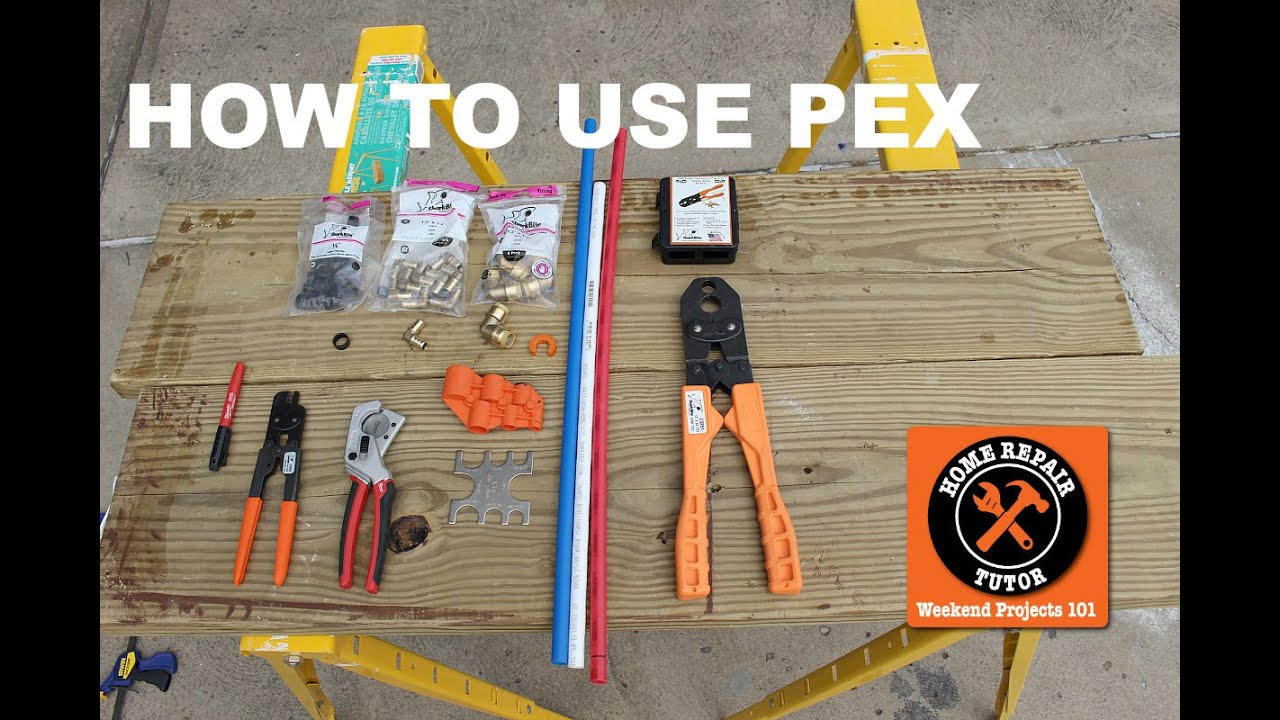 How to Install PEX Pipe in Bathrooms (Quick Tips) -- by Home Repair Tutor