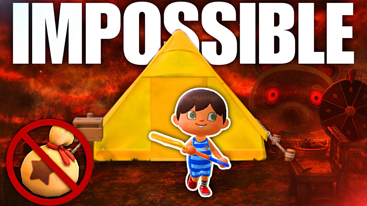 JOUER À ANIMAL CROSSING SANS TRICHER ? *défi impossible*