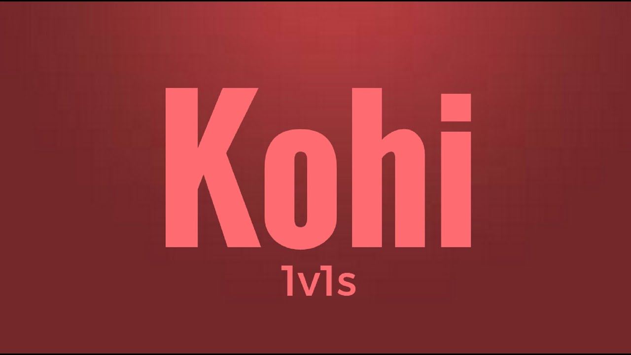 Kohi: 1v1 vs Cayden Map 12 or 13