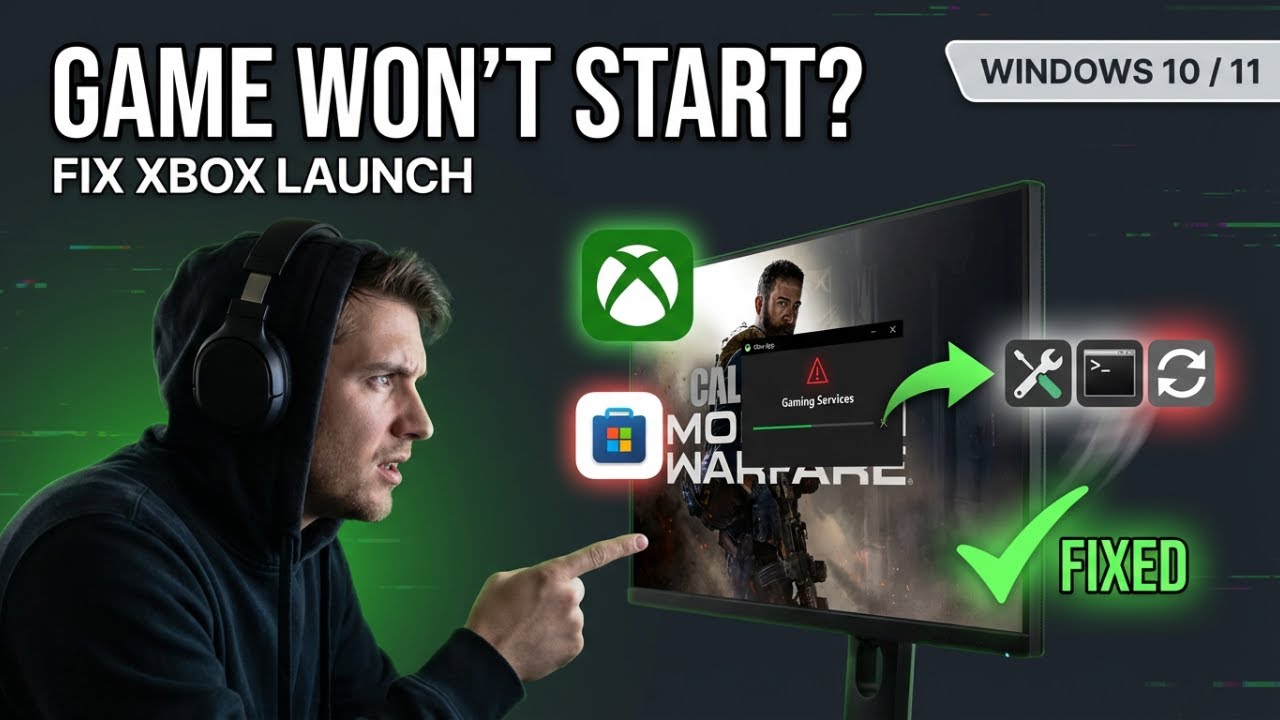 Fix Call of Duty Modern Warfare Not Launching from Xbox App or Microsoft Store on PC (Step-by-Step)