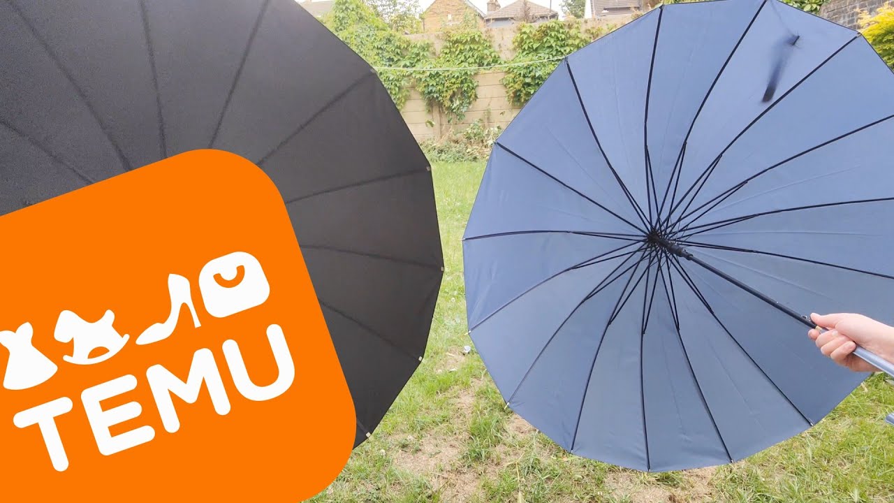 Stylish Umbrella For British Weather | TEMU Finds 2025