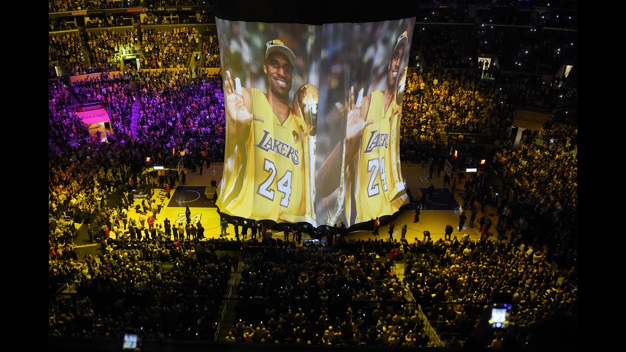 Lakers Kobe Bryant last game intro video