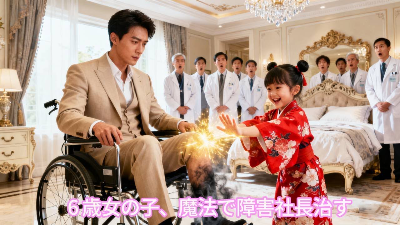 「日本語の吹き替え」世界中の名医も治せない社長の足の病気、6 歳の女の子が魔法で治した！運命が変わる！ #人気短編ドラマ  #字幕