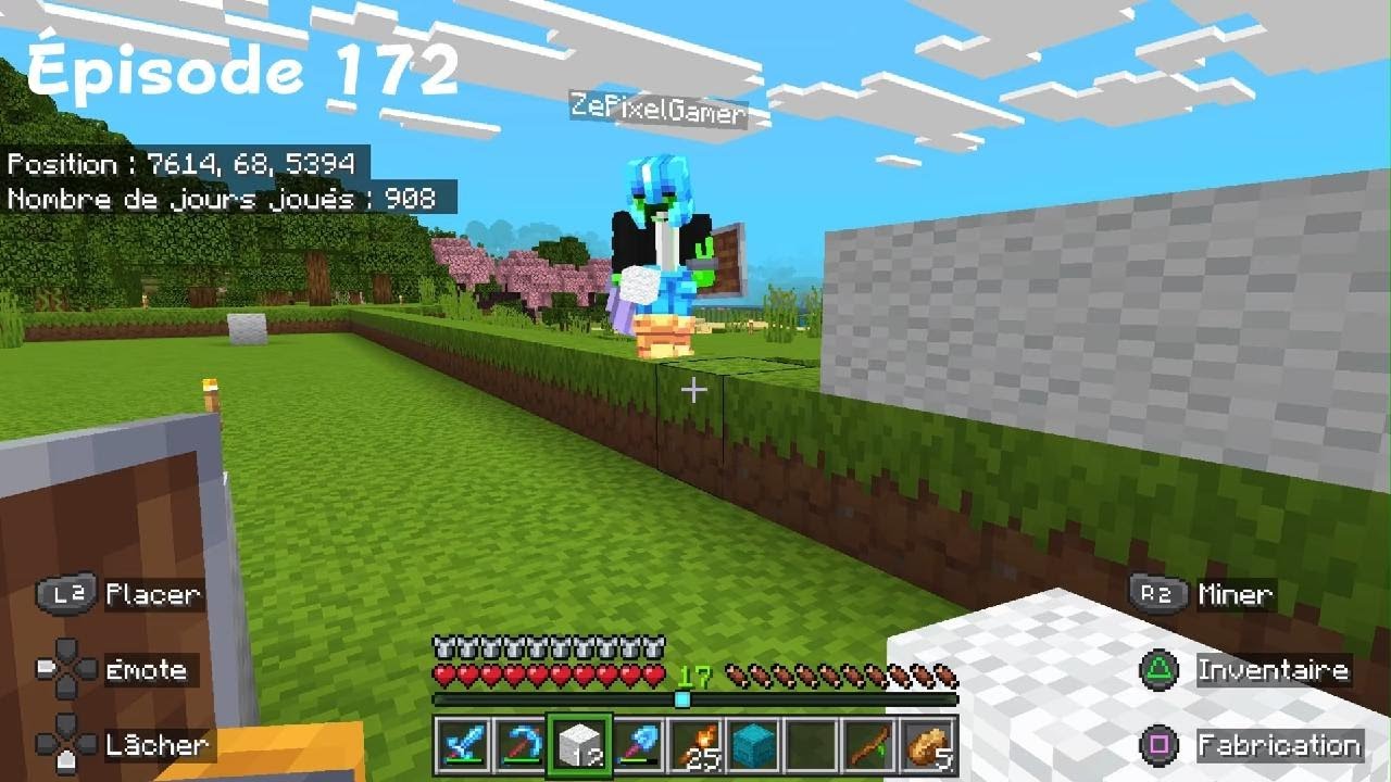 Les Galériens sur Minecraft PS5 en duo avec Jotaro FR Épisode 172