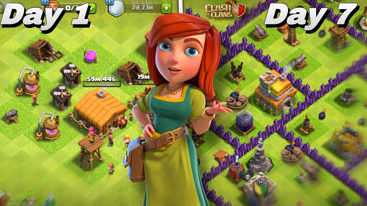 NOVO JEITO De Começar MUITO BEM no Clash Of Clans Em 2024
