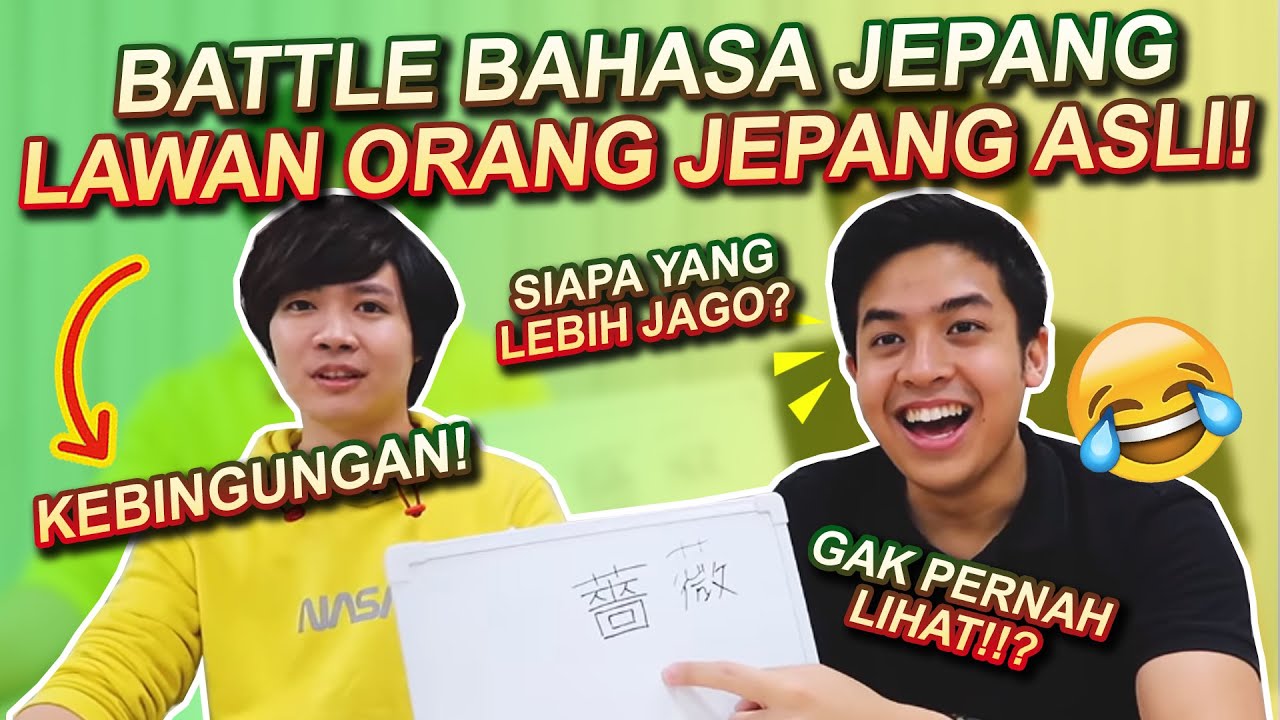 BATTLE BAHASA JEPANG LAWAN ORANG JEPANG ASLI! SIAPA YANG LEBIH JAGO?