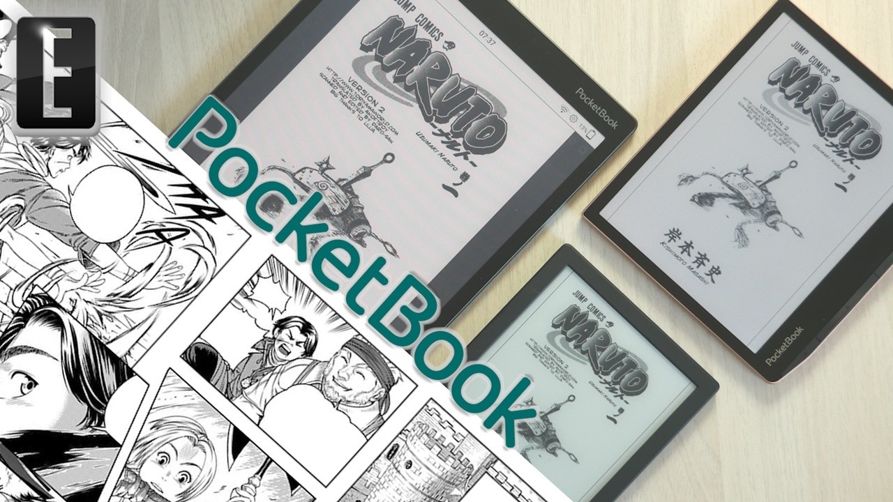 How does a Pocketbook e-Reader handle Manga?
