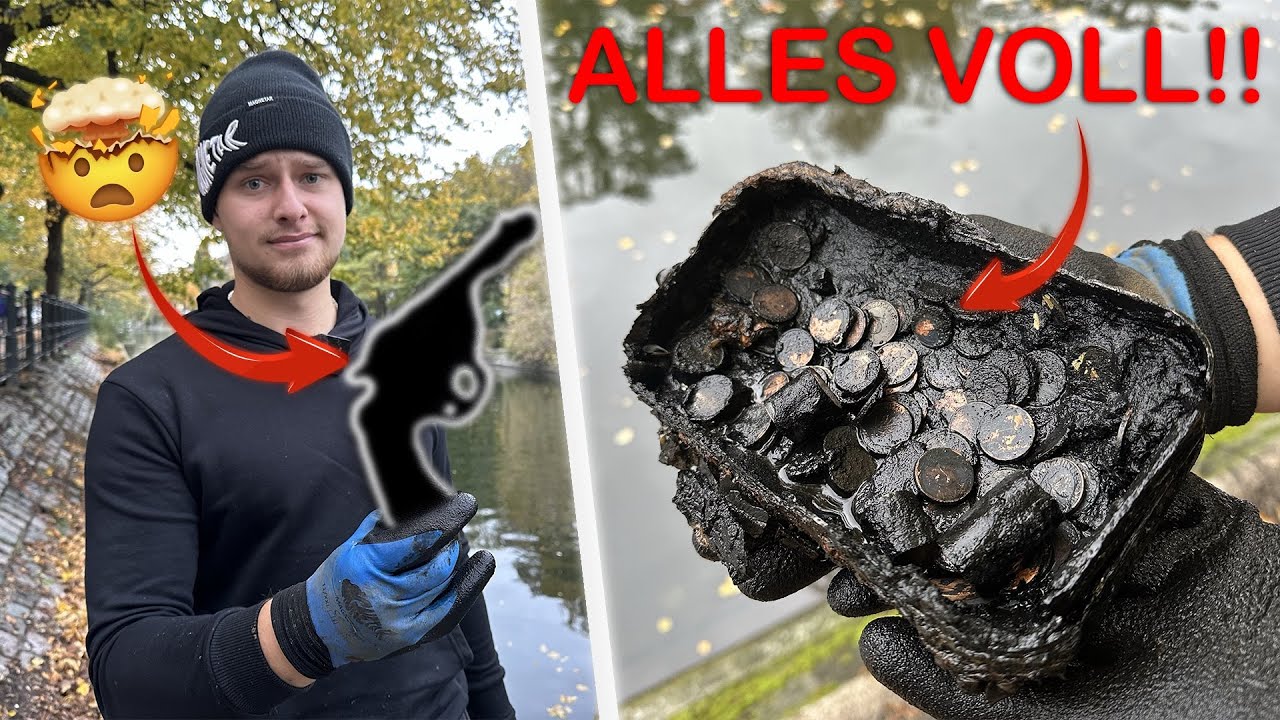 Es ist UNFASSBAR, was wir an DIESER STELLE finden!! 😯/ Magnetfischen mit Gebrüder Lange