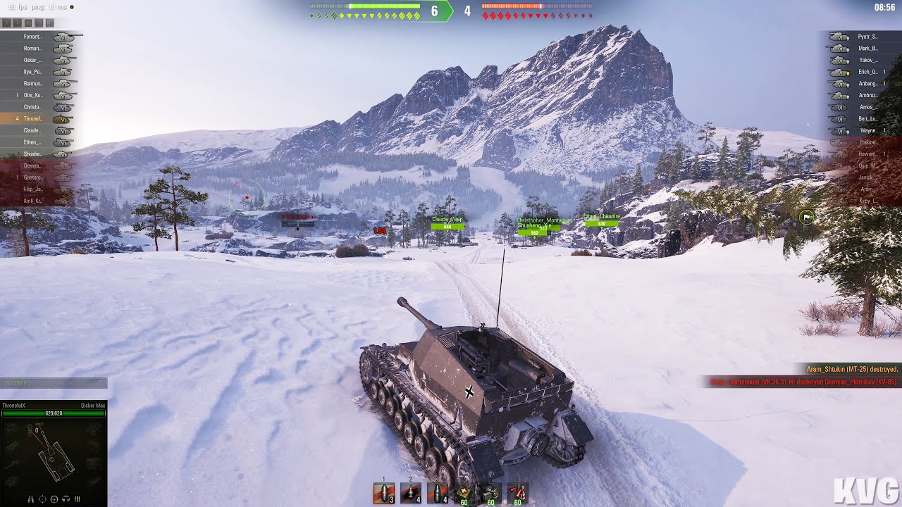 World of Tanks (2025) - Gameplay (PC UHD) [4K60FPS]