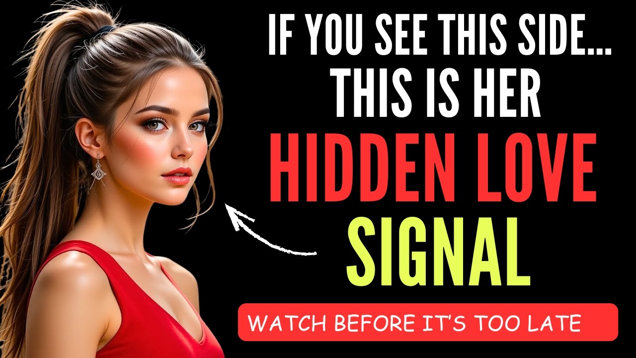 If She Lets You See THIS Side of Her, Love Has Already Started | Female Psychology