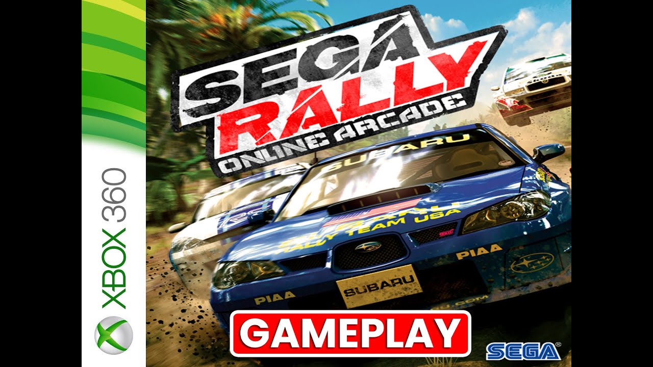 SEGA Rally Online Arcade (Xbox 360) Gameplay
