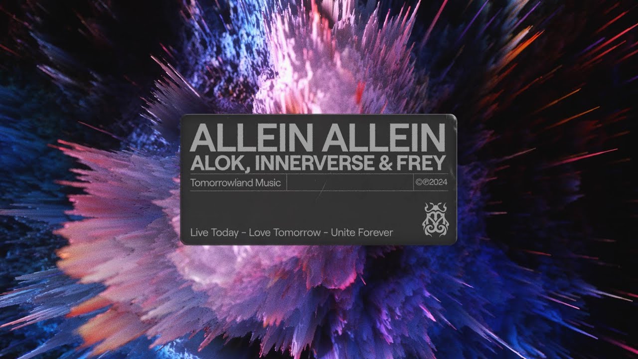 ALOK, INNERVERSE, FREY - Allein Allein (Official Audio)